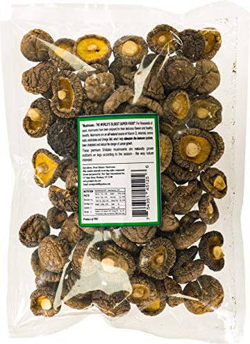 Mushroom House (MUSI1) Dried Shiitake Premium Mushrooms, 8 Oz