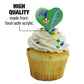 GRAPHICS & MORE Looney Tunes Cupcake Picks Set of 6, Acrylic, Multi, One Size