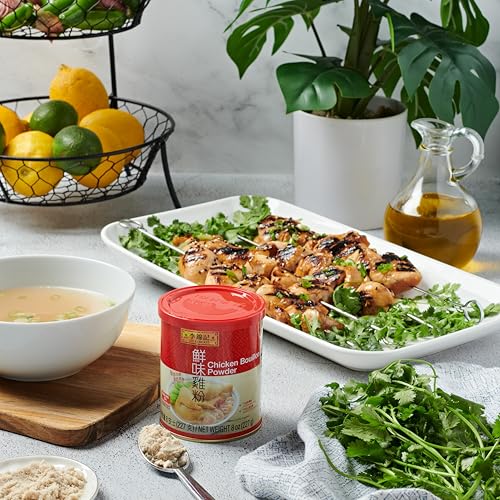 Lee Kum Kee Chicken Bouillon Powder (8 Oz - 1 Pack) – Gluten Free, Authentic Chicken Flavor For Soups, Stews, Marinades, Porridge, Seafood, And Seasoning Wonton Soups