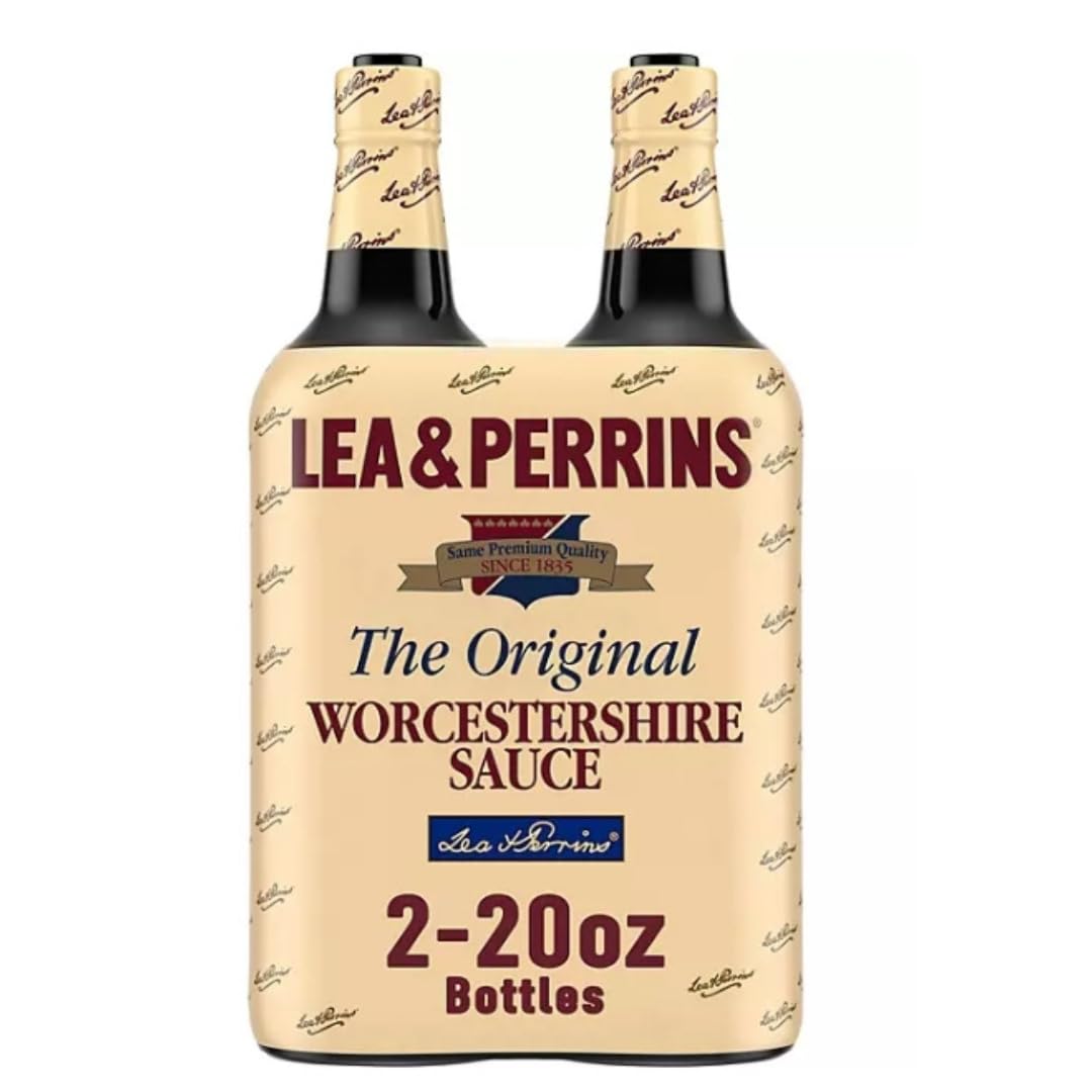 Lea & Perrins Worcestershire Sauce, 20 Fl Oz (Pack of 2)