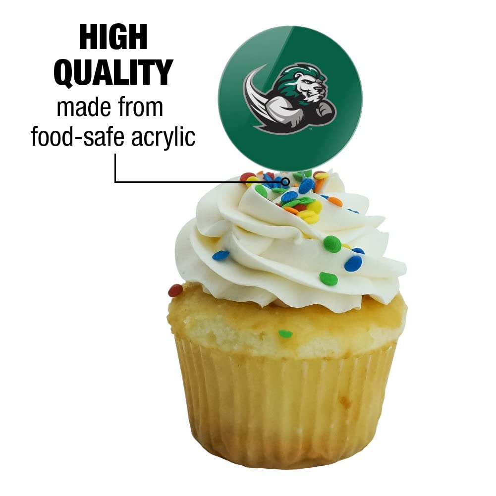 Slippery Rock Primary Logo Cupcake Picks Toppers Decoration Set Of 6