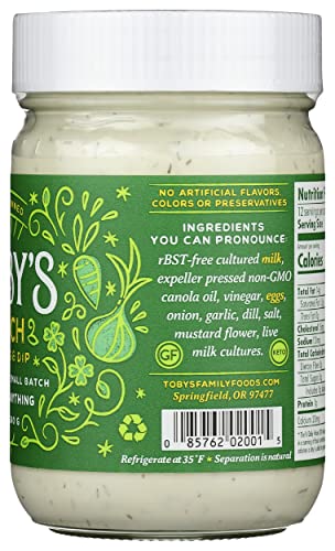 TOBYS RANCH DRESSING (6x12.00)