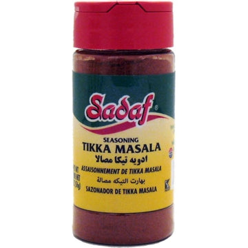 Sadaf Tikka Masala Seasoning - Tikka Masala Spice For Cooking And Food Seasoning - Chicken Tikka Masala Spice -Mediterranean Cuisine - Kosher - 2 Oz Bottle With Shaker Top