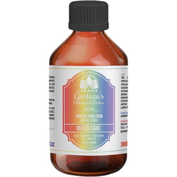 Gusteau's - Queen Cake Flavor Bakery Emulsion, 4 fl oz (100ml) (Queen Cake)