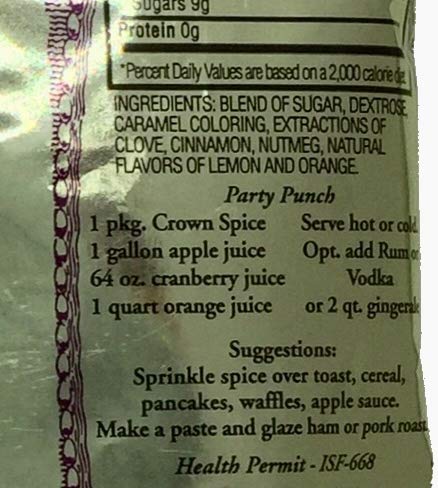 Crown Mulling Spices/Instant Gourmet Mulling Spice (1)