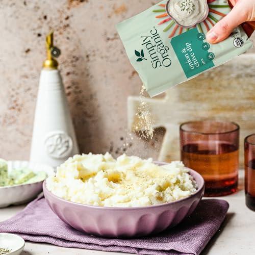 Simply Organic Onion & Chive Dip Mix, Certified Organic | 1 oz