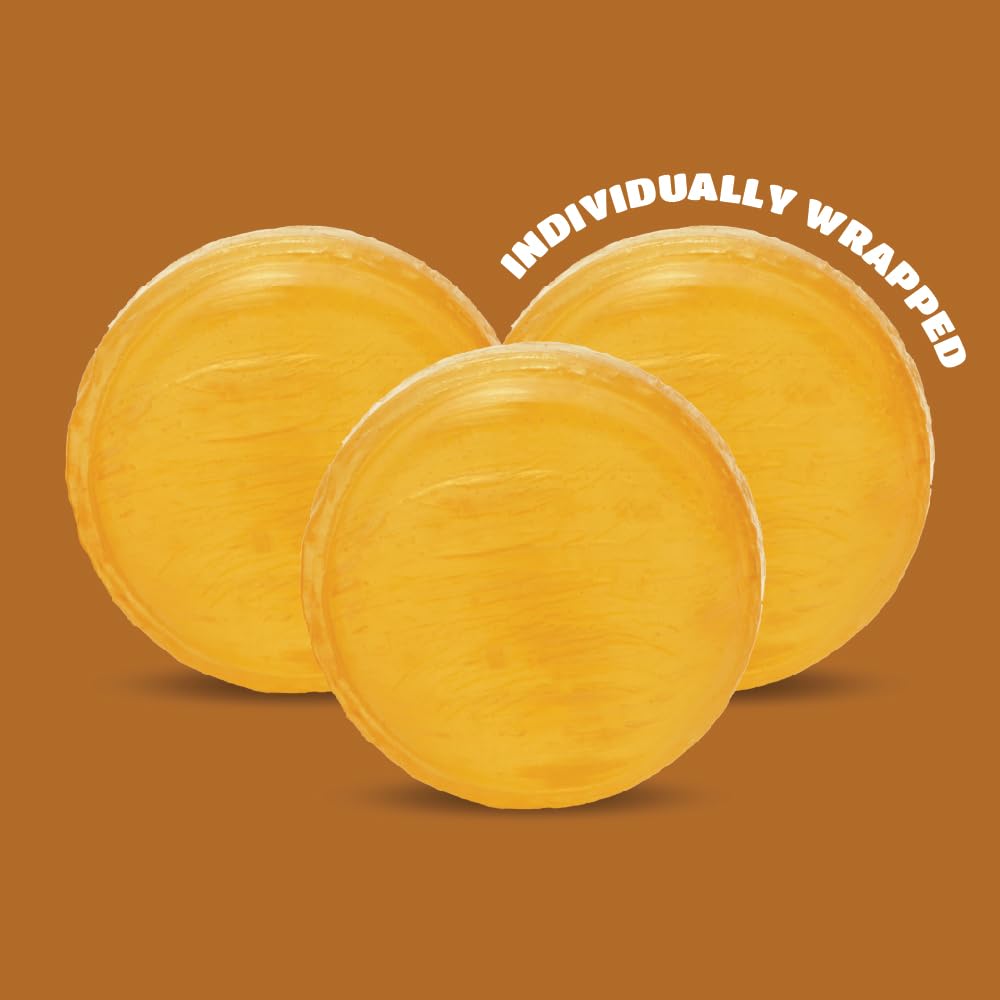 Arcor Butterscotch Hard Candy Discs - 2 Pound Bulk Pack (About 150 Count)