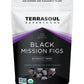 Terrasoul Superfoods Organic Black Mission Figs, 1 Lb - Fresh | Sun-Ripened | No-Sugar Added