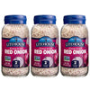 LITEHOUSE Freeze Dried Red Onion - Organic, Non-GMO, Gluten-Free - 0.60 Ounce (3-Pack)