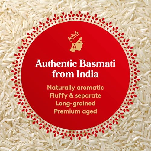 Royal White Basmati Rice - Organic Long Grain Basmati Rice - 2 lb Bag