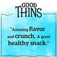 Good Thins Simply Salt Rice Snacks Gluten Free Crackers, 3.5 oz (Pack of 3)