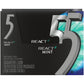 Wrigley's 5 Gum React Mint Sugar Free Chewing Gum - 10 Pack (15 Sticks Each) - Bulk Candy for Fresh Breath