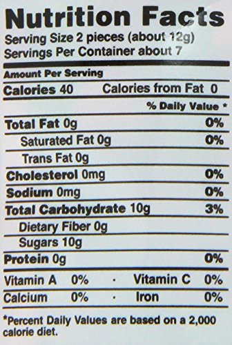 The Ginger People GIN GINS Apple Chewy Ginger Candy - Spicy Apple Flavor, 3 oz Bags, Pack of 3