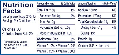 Almond Breeze Vanilla Almond Milk, 96 oz