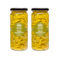 Divina Sliced Pepperoncini, 15.5 oz, 2-Pack, Ideal for Salads and Sandwiches