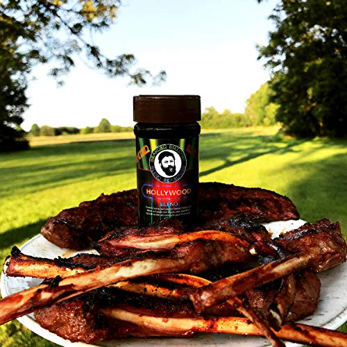 Bearded Butcher Blend Hollywood Seasoning, 5.5 Oz - Sweet & Sultry With Pure Cane Sugar & Molasses, Ideal For Pork Butts, Pork R