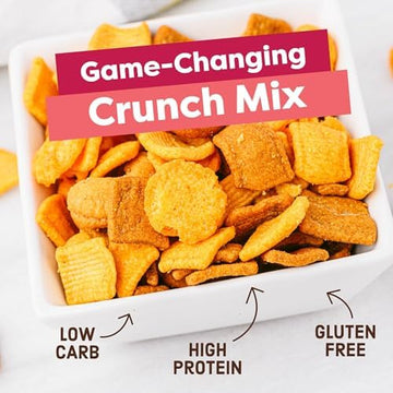 Catalina Crunch Mix Spicy Kick Protein Snack Mix | Low Carb, Protein Snacks, Keto Friendly, Pack Of 3