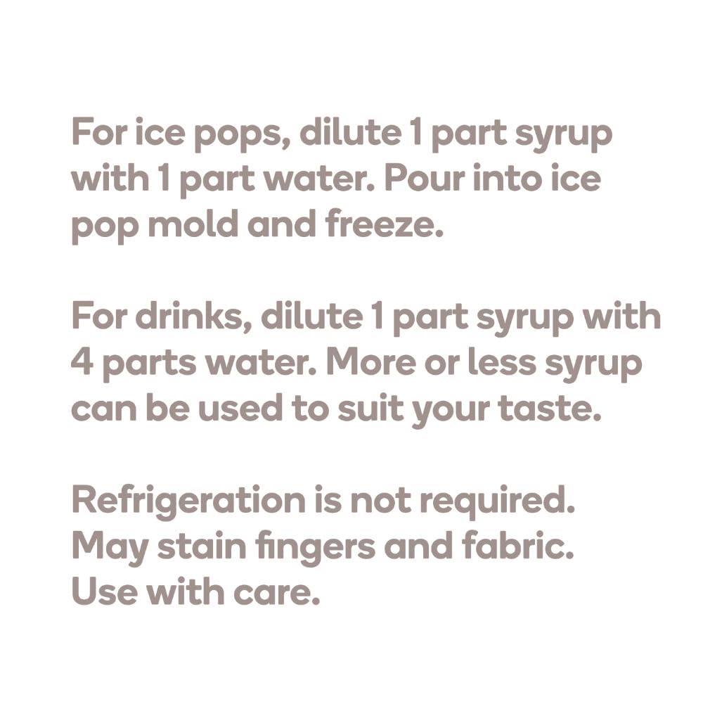 TIME FOR   Flavored Syrup for Snow Cones & Sodas, 16.9 Fl Oz, Blue Raspberry, Plastic Bottle, Model VKP1191