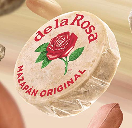 De la Rosa Mazapan, Marzipan De la Rosa, Mexican Original Peanut Candy, Regular Pack of 30
