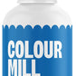 Colour Mill Chocolate Drip Easy-Melt Drizzle for Desserts, 125 Grams Cobalt