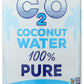 C2O Pure Coconut Water | Plant Based | Non-GMO | No Added Sugar | Essential Electrolytes | 10.5 FL OZ (Pack of 1)