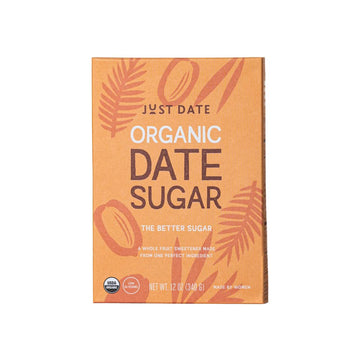 Just Date Sugar : Organic Sugar Substitute Made From Dates - 12 Oz. Box