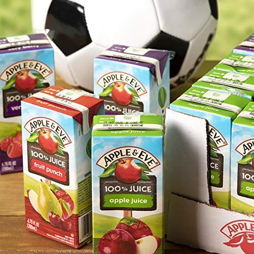 Apple & Eve 100% Juice Very Berry, No Sugar Added, 6.75 Fl Oz, Pack Of 8