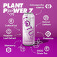 Purple Lotus Plant Power Drink | Sugar Free  Low Calorie | 160 mg Natural Caffeine from Green Coffee Bean | Plant-Based Ingredients | Zero Sugar | 10 Calories | 12 oz Cans | 12 Count