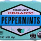 Trader Joe'S Organic Peppermints, 1.41 Oz Tin (Pack Of 2)