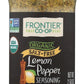 Frontier Natural Salt-Free Lemon Pepper Seasoning (6X2.5 Oz)