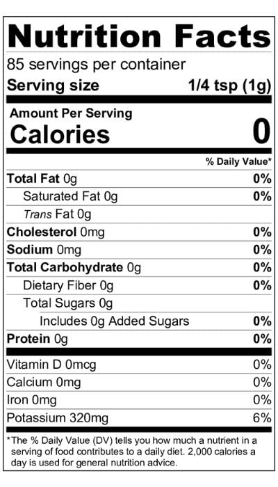 Mysalt Butter Flavored Salt Substitute - 100% Salt Free - Sprinkle On Potatoes, Fresh Corn & Vegetables