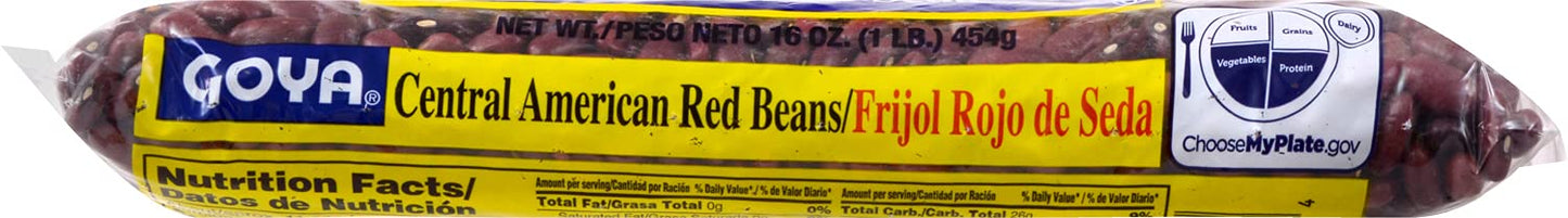 Goya Foods Central American Red Beans, 16 Ounce (Pack Of 2)