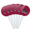 State University of New York at Potsdam Primary Logo Cupcake Picks Toppers Decoration Set of 6