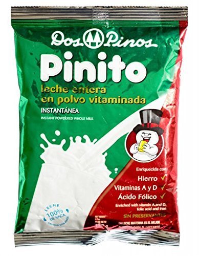 DOS PINOS Powered Milk ''Leche Pinito'' Whole Milk, Leche Entera En Polvo, 400 g