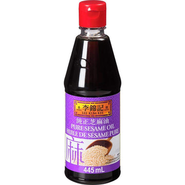Lee Kum Kee Pure Sesame Oil, 15-ounce Bottles (Pack of 12)