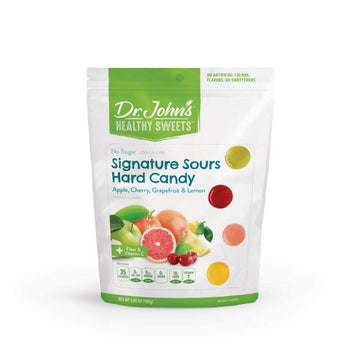 Dr. Johns Sugar Free Candy, Healthy Hard Candy With Zero Sugar, Low Calorie Snacks, Keto Friendly, Vegan, Gluten Free, Signature