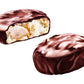 Riice The Bites Puffed Brown Rice Bites Pack Of 4 - Kosher, Vegan, Non-Gmo, Chocolate Coated Gluten-Free, Nut-Free Snack Bites -