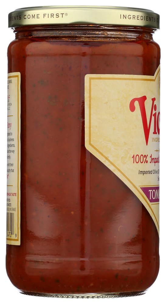 Victoria Tomato Basil Sauce - Case Of 6-24 Fl Oz.