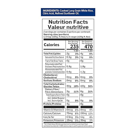 Eat Regal Long Grain White Rice, Ready to Eat in 90 Sec, 8.8 Ounce (Pack of 6), 100% Natural Ingredients, Microwavable Side Dish