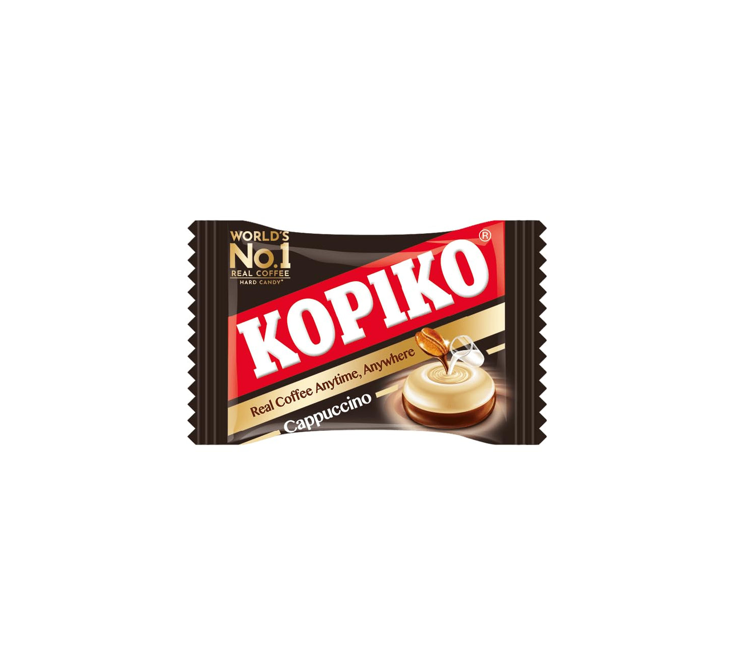 Kopiko Coffee And Kopiko Cappuccino Candy In Jar Variety Bundle Pack Of 2 (800G/28.2Oz Each)