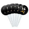 Emporia State University Secondary Logo Cupcake Picks Toppers Decoration Set of 6
