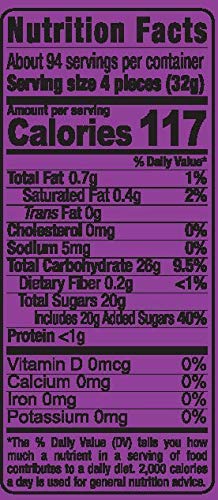 Sour Power Premium Candy Belts, Wild Cherry, 6.6 Lb