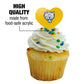 GRAPHICS & MORE Cupcake Picks Set of 6, Acrylic, Fort Valley State University Secondary Logo