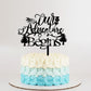 Qertesl Best Adventure Yet Cake Topper - Wedding & Travel Cake Decors, Rustic Adventure Awaits Party Decoration Supplies