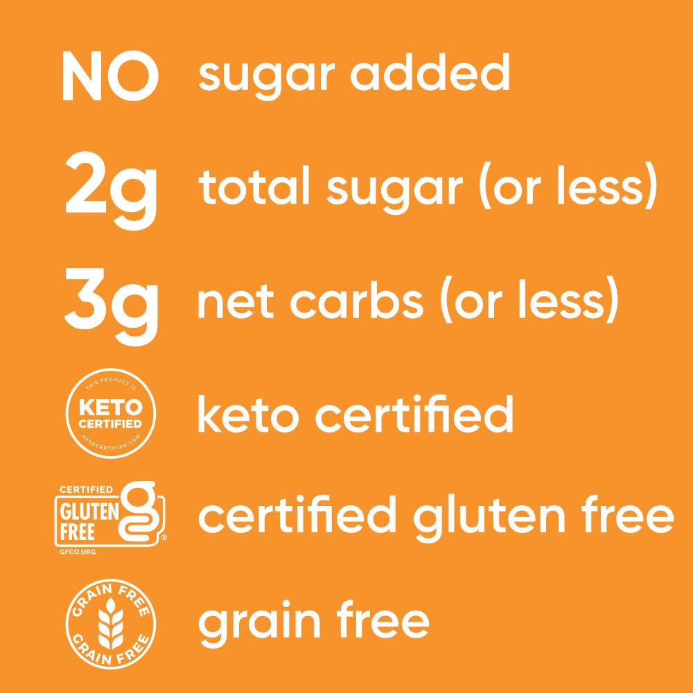Nutrail Nut Granola Cereal, Honey Nut, No Sugar Added, Keto, Low Carb, Gluten Free, Grain Free, Healthy Breakfast 8 Oz. 6 Count