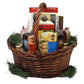 Gift Basket Village Gourmet Gift Basket - 21-Piece Set, Brown Wood, Loaded with  ers, Wafers, and Spreads