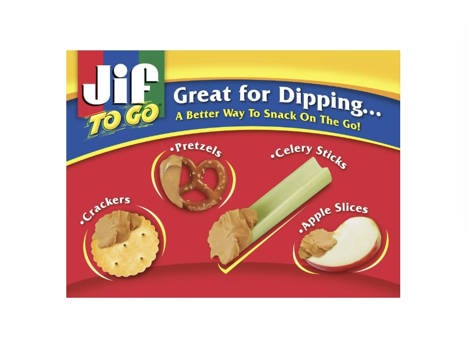 Creamy Peanut Butter Snacks: 20 Count of Convenient 3/4 oz Portions for On-the-Go Deliciousness - Perfect for School, Work, or A