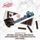 Sweet Candy Company Dark Chocolate Fruit Flavored Sticks - Gourmet Chocolate Covered Sticks, Orange And Blueberry, Gift Idea For