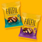 FULFIL Protein Snack Bites, Chocolate Peanut Caramel Flavored, Gluten Free with 16g Protein per serving, 7 Bites per Bag (10 Bag
