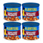 Planters Redskin Spanish Peanuts With Sea Salt 12.5Oz Can (Pack Of 4)